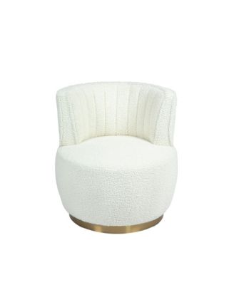  Plush Teddy Swivel Accent Chair Comfort and Style for Any Room