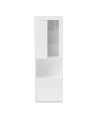 LED Storage Cabinet with Acrylic Door