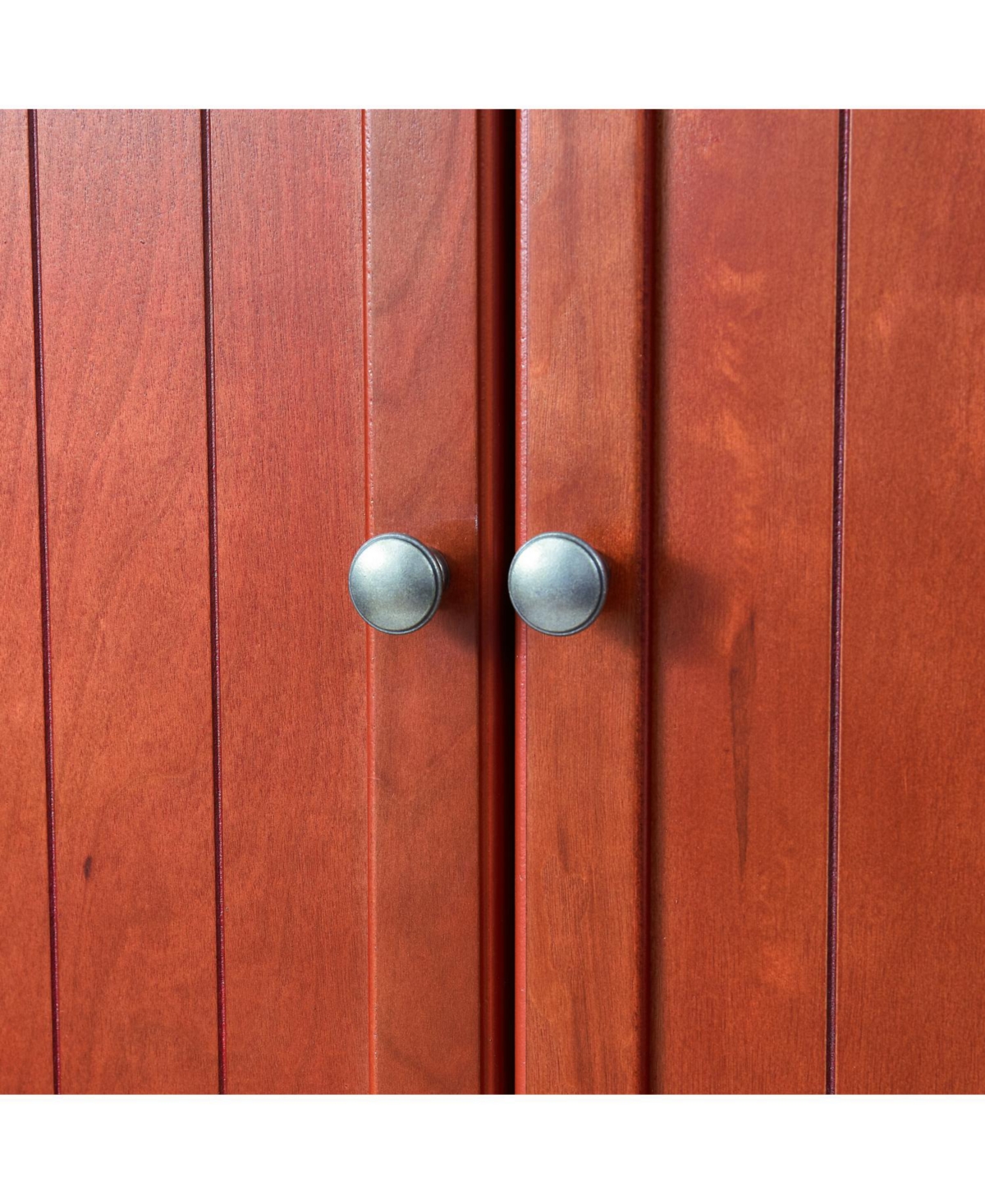 Streamdale Furniture 72.4" Tall Storage Cabinet with 8 Doors and 4 Shelves