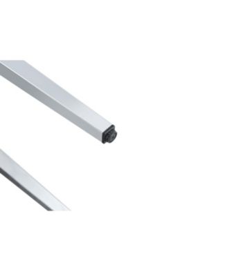 PU Dining Chairs Silver Legs (Set of 4)