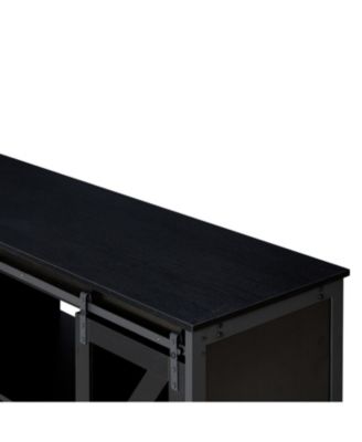 fish tank cabinet black 58.9" L x 19.7" W x 32.6" H