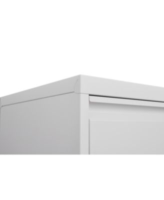 3-Drawer Metal File Cabinet with Lock