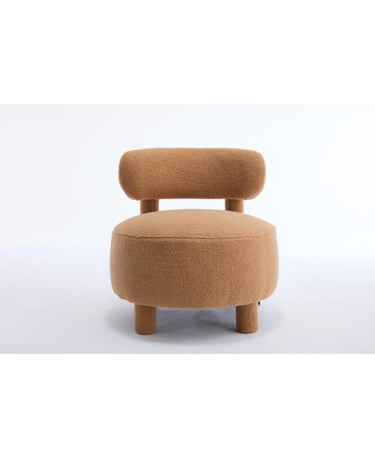 Streamdale Furniture Teddy Fabric Armless Accent Chair