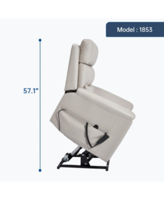 Power Lift Recliner, 350 LBS, Massage & Heat