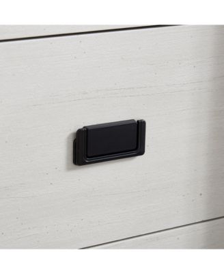 e 5-Drawer Barn Door Dresser Farmhouse Storage Organizer