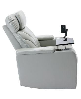 Power Recliner with USB Charger, Storage, Cup Holder, Bluetooth