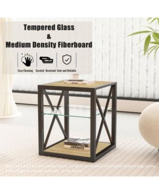 Modern End Table Set of 2
