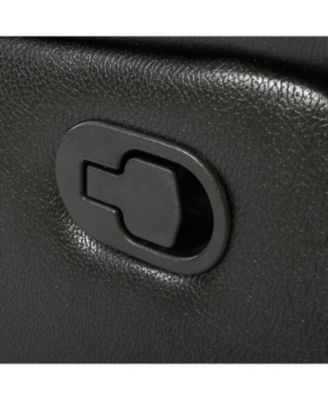 Streamdale Classic Black Berry PU Glider Recliner