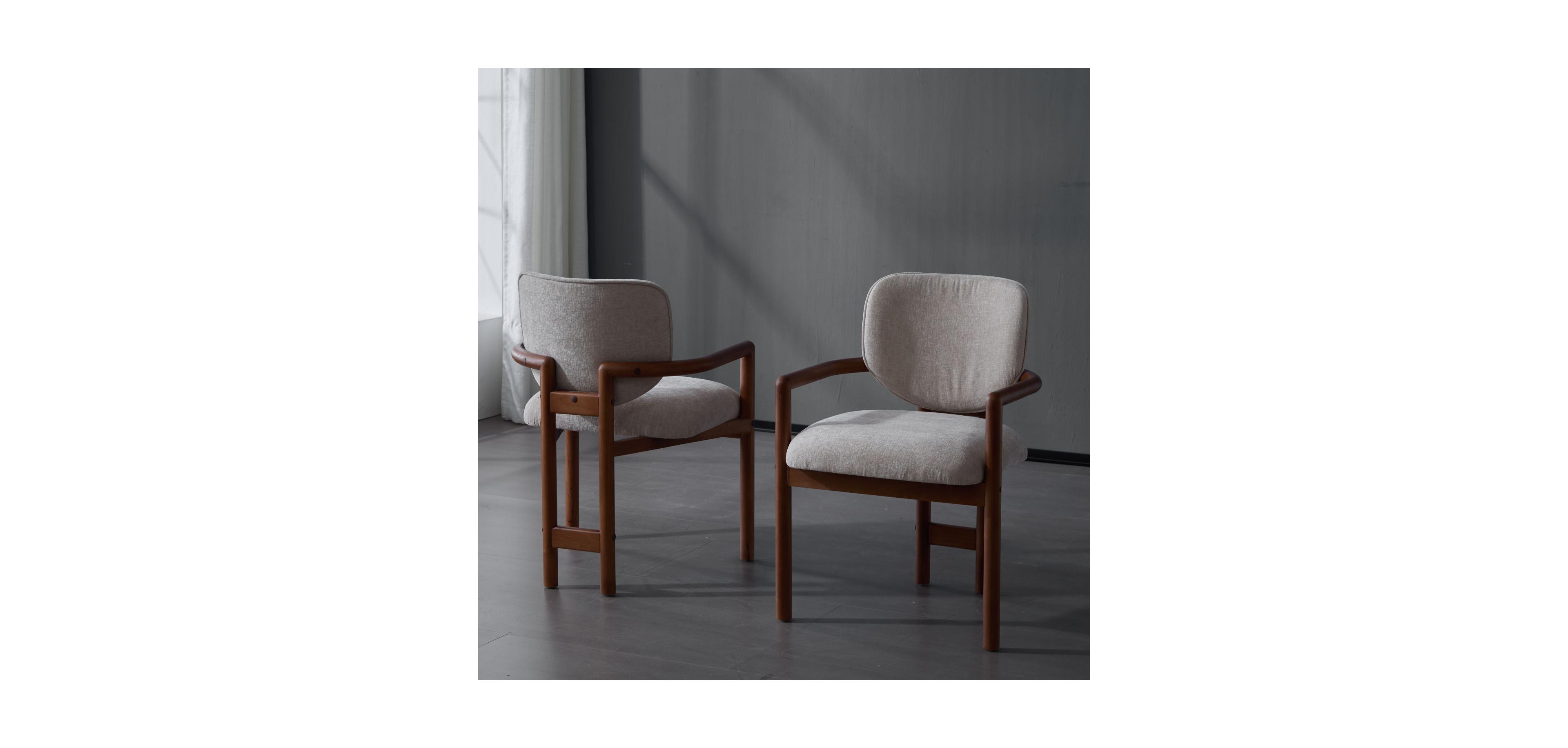 Streamdale Furniture Upholstered Arm Chairs Set of 2, Fabric, 300 Lbs Capacity