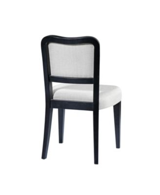 Streamdale Black Walnut Upholstered Dining Chairs (Set of 2)