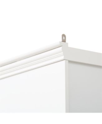 78.75" LED Bookcase Display Cabinet