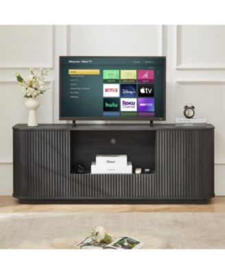 64" Wavy TV Stand
