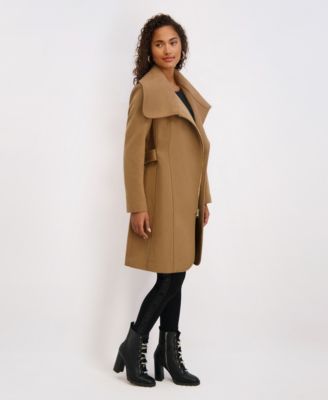 Women's Asymmetrical Wrap Coat