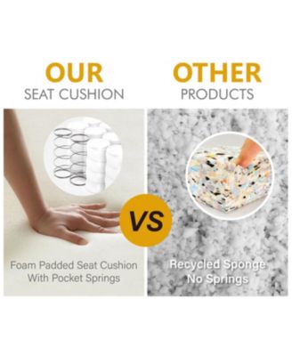  Chenille Barrel Accent Chair with Metal Legs - Black