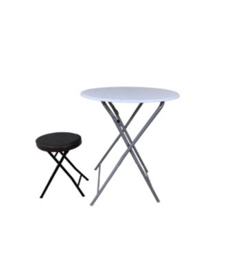 Folding Bar Table set of 2