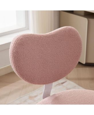 Meditation Chair Plus - Cross Legged, Wheels, Lumbar Support, Pink