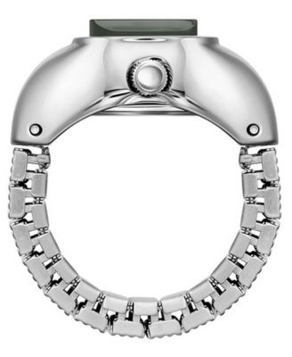 Women's 'Nocturne' Silver Expandable Ring Watch, 16mm