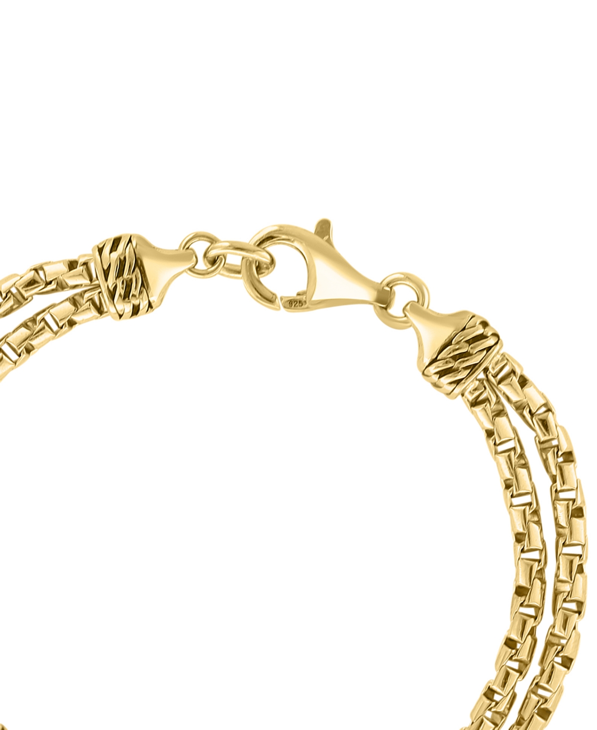 Effy Collection Men's Gold Over Silver Bracelet