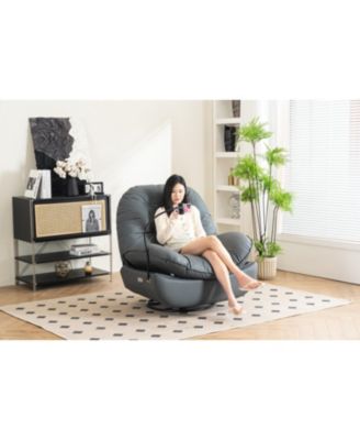 Power Recliner with Bluetooth Music, USB Charger, and Glide