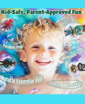 6-Pc. Super Bubble Bath Fizzies