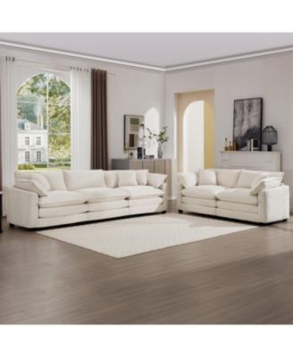 Streamdale  Corduroy 2 & 3 Seat Sofa Set