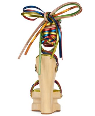 Women's Mazes Sculpted Leg-Wrap Platform Sandals