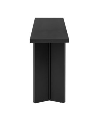 Geometric Leg Console Table