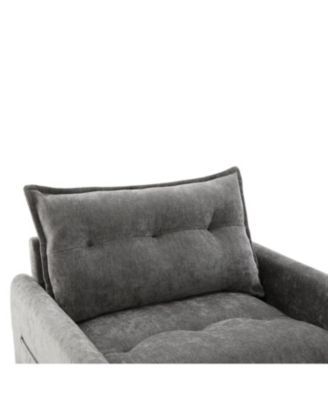 Swivel Barrel Accent Chair - Mid Century Modern