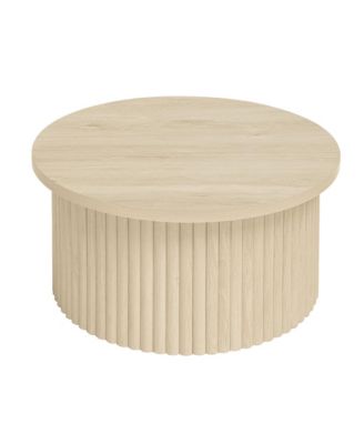 Modern Round Coffee Table Accent Table