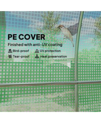 Hoop House house with Support Rods, Walk-in house,