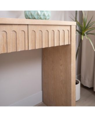 Streamdale Modern Console Table - 59.2" Natural Wood