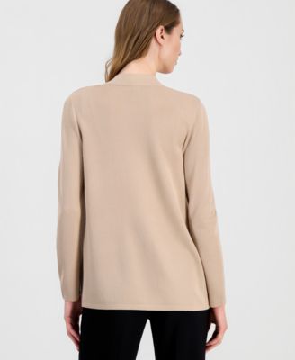 Women's Malibu Fine Rib Open-Front Cardigan