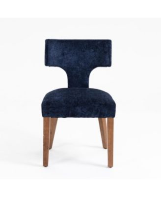 Streamdale Mid Century Modern Blue Dining Chairs (Set of 2 )