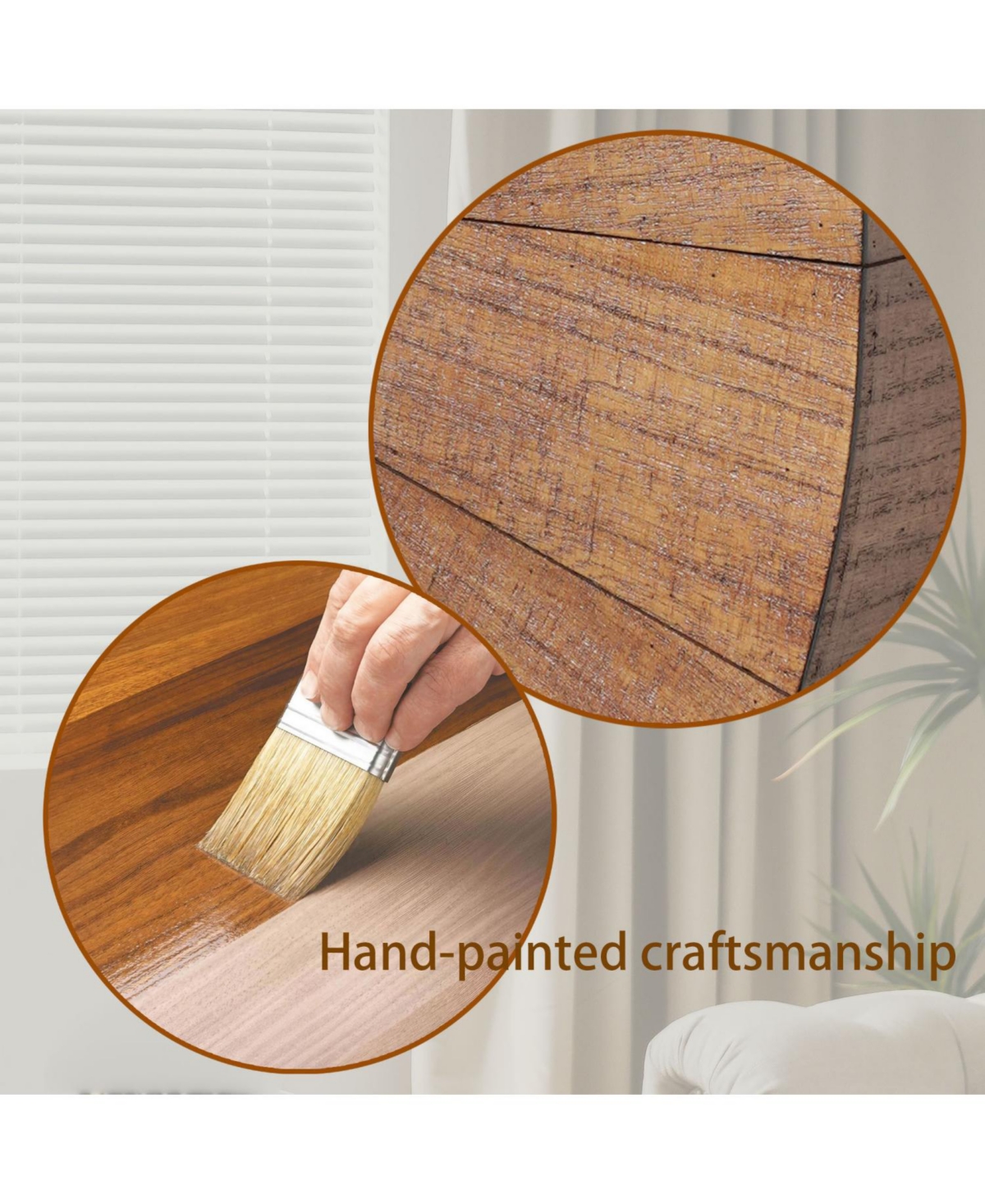 Streamdale Furniture Modern Minimalist Wooden Console Table