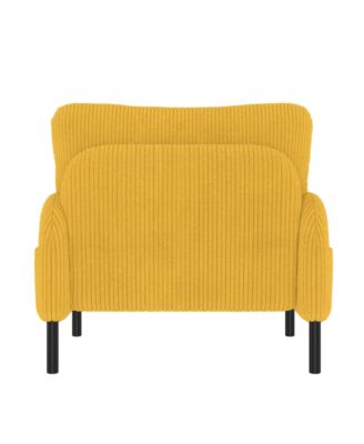 Corduroy Wide Seat Chair - Living Room/Bedroom