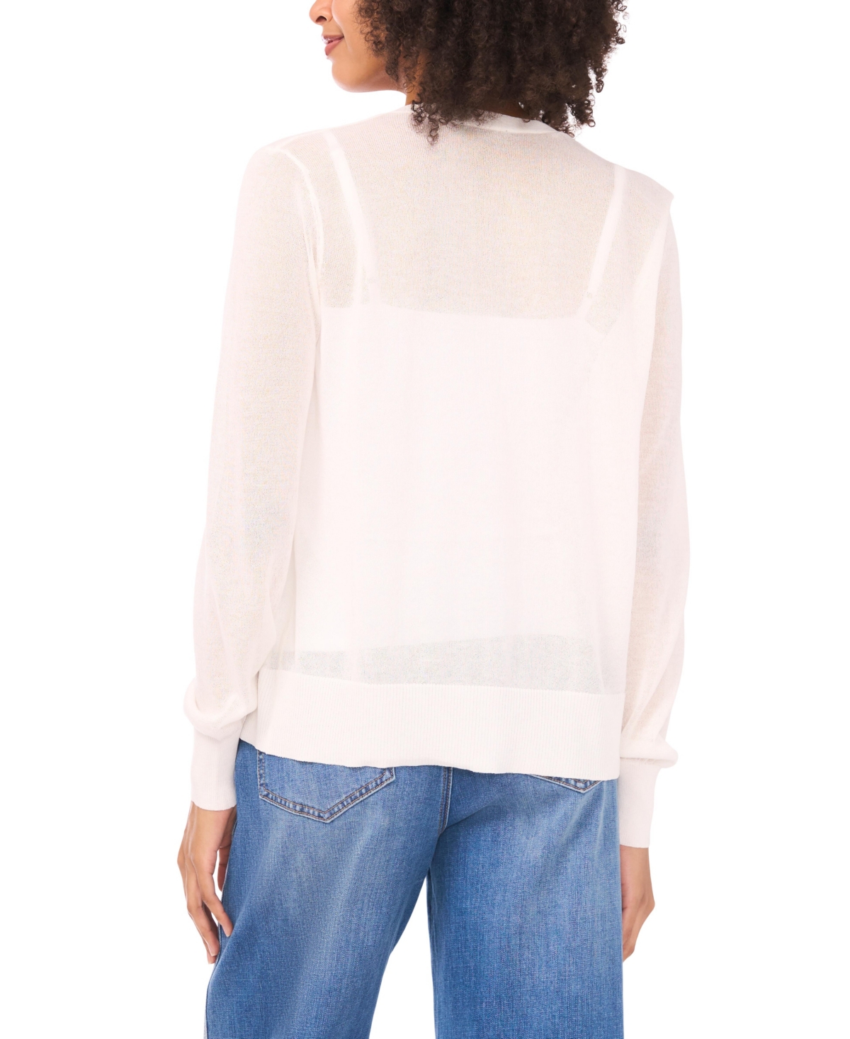 Vince Camuto Women's Open Front Short Cardigan