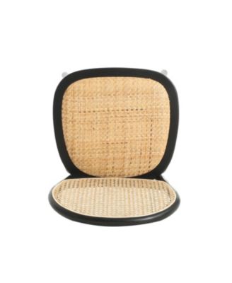 Rattan Dining Chairs (Set of 2) - Vintage Style, No Assembly