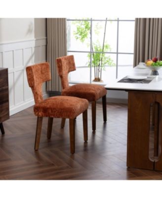 Mid Century Modern Dining Chairs (Set of 2)