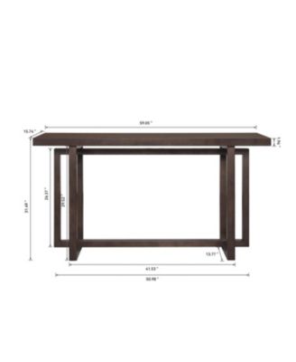 59" Narrow Console Table - Entryway/Sofa Table