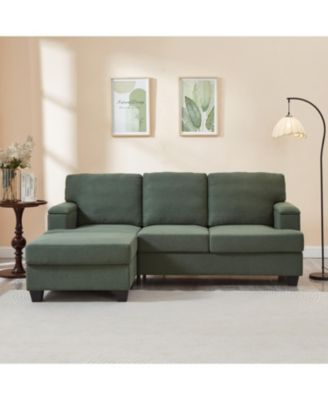 Streamdale 86" L-Shaped Sectional Sofa with Ottoman