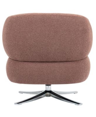 Red Swivel Cuddle Chair - Balcony, Study, Living Room