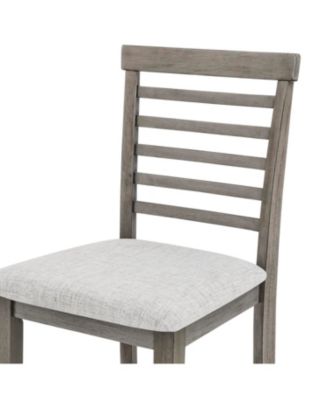 5-Piece Retro Dining Table & Chairs Set - (Assembly Required)