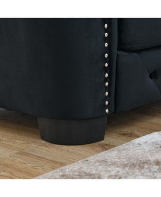 Streamdale 3-seater + 3-seater Combination sofa.Velvet black