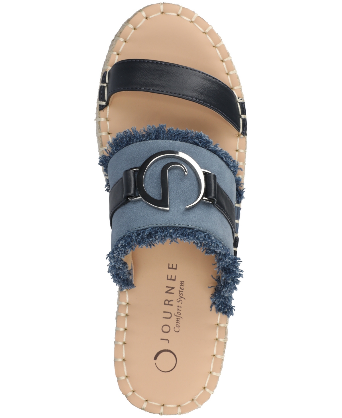 Journee Collection Women's Keelee Slip-On Espadrille Sandals