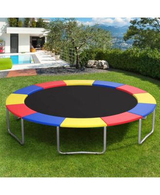 14FT Trampoline Spring Cover Universal Trampoline Replacement Pad w/Split Design