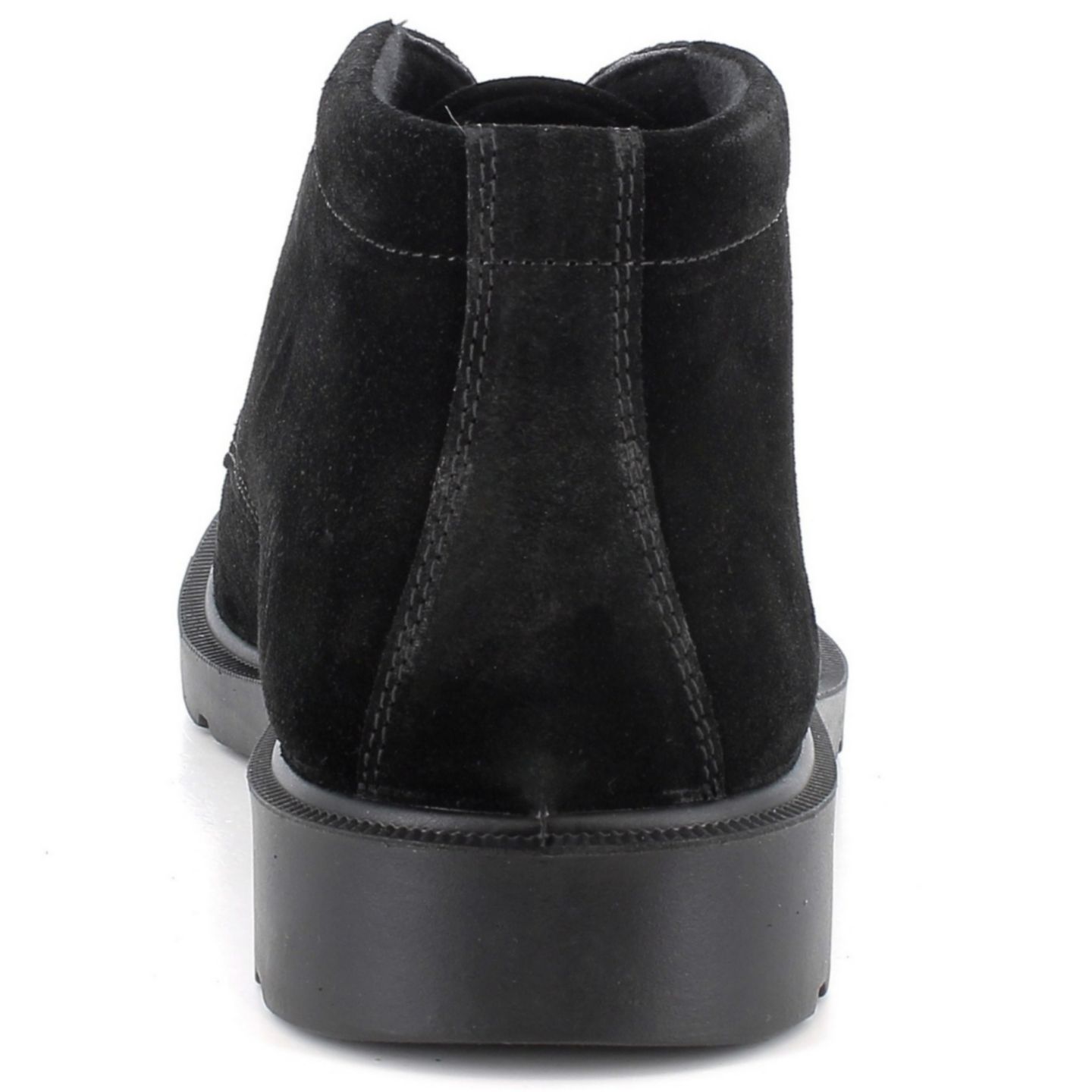 Мужские ботинки Alpine Swiss Elio Made in Italy Suede Chukka, цвет: Чёрный — фото 3