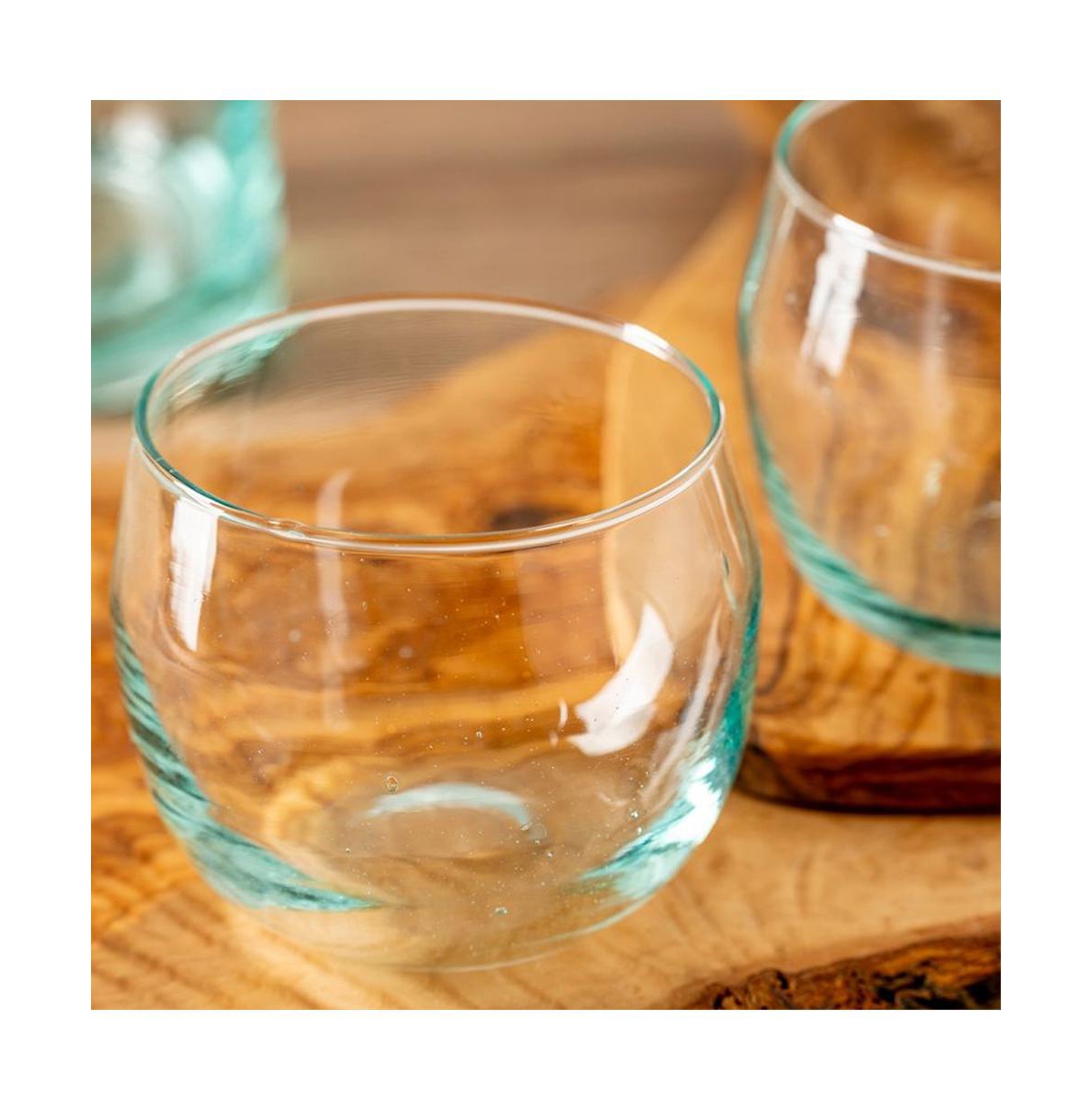 Verve Culture Clear Stemless Wine Goblets