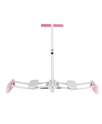 Ski-Motion Leg & Glute Trainer, Adjustable Home Exercise Equipment with Foldable Design and Non-Slip Grips