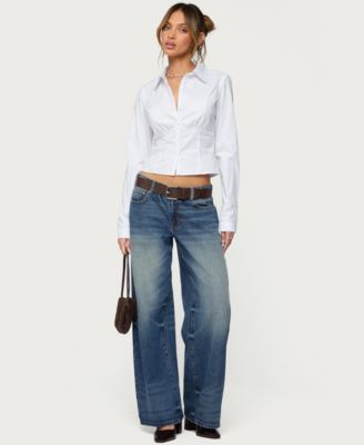 Women's Laurna Tailored Button Up Shirt