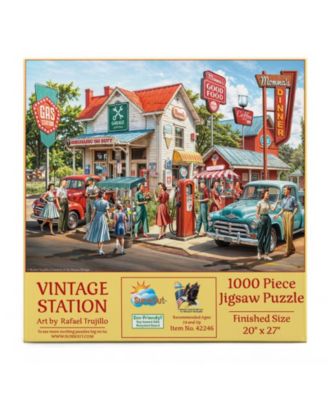 Vintage Station 1000 piece Jigsaw Puzzle for Adults